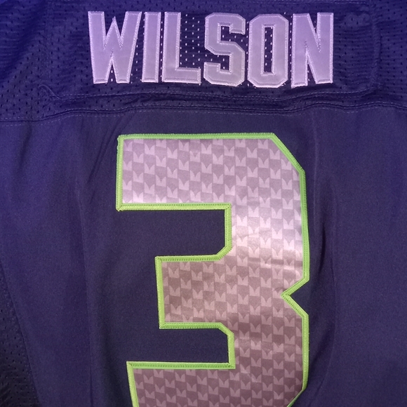 Nike Seattle Seahawks Russell Wilson Jersey - Picture 4 of 5